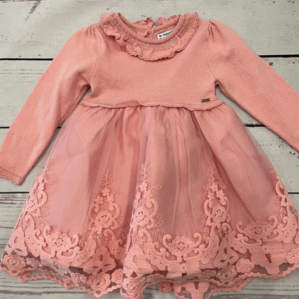 Mayoral Pink Dress